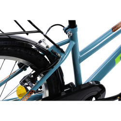 Vélo pour enfants 24" à 6 vitesses et fonctions de sécurité - Éclairage avant et béquille