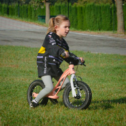 Vélo d'équilibre pour enfants dès 2 ans à deux roues gonflables 12" - Assise et guidon ajustables