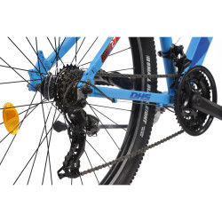 Vélo de montagne moderne robuste 24 vitesses - Vert ou bleu
