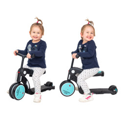 Véhicule polyvalent 5 en 1 pour enfants - Apprentissage de la mobilité