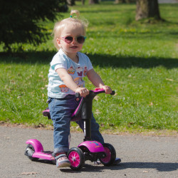 Trottinette 3 en 1 pour enfants combo draisienne dès 1 an