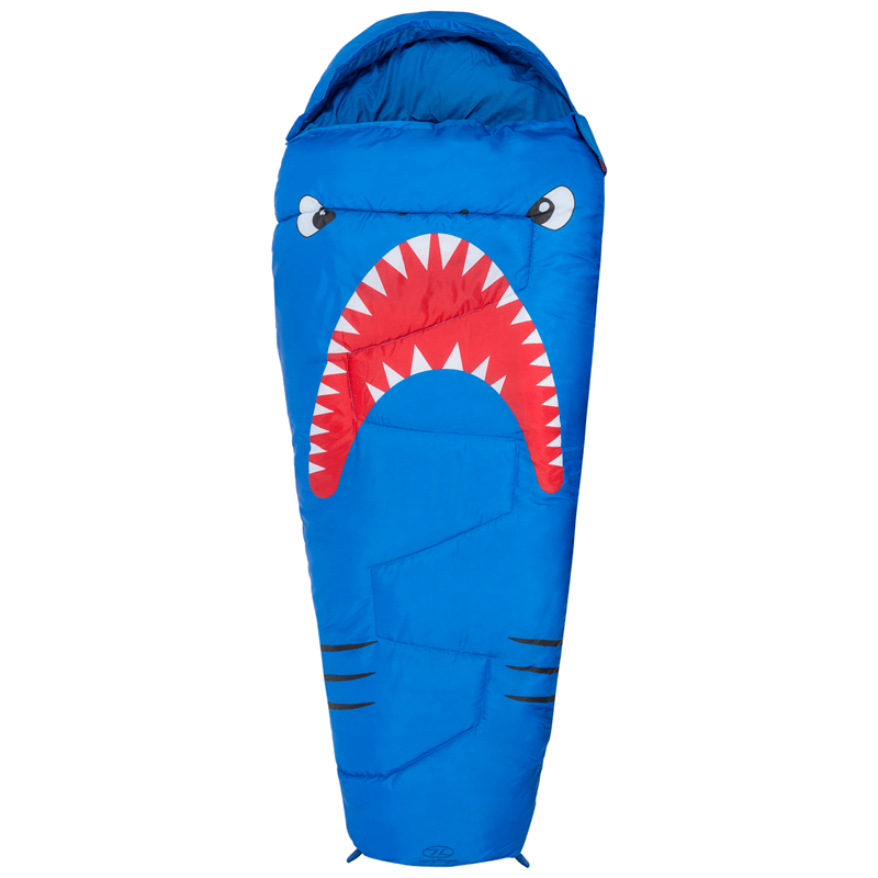 Sac de couchage pour enfants design requin