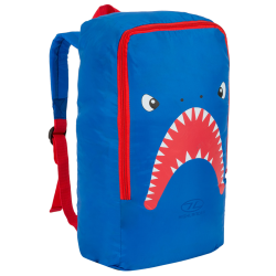 Sac de couchage momie pour enfants design requin adapté aux températures de 6° à -8°C