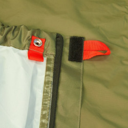 Sac de bivouac avec moustiquaire amovible pour la tête 220 x 100 x 70 cm pour sac de couchage - Haute imperméabilité