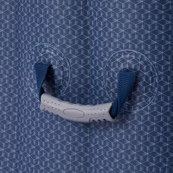 Spa gonflable rond et chauffant avec 130 jets et système de filtration d'eau intégré pour 6 personnes - 208 x 208 x 65