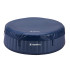 Spa gonflable rond et chauffant avec 130 jets et système de filtration d'eau intégré pour 6 personnes - 208 x 208 x 65