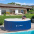 Spa gonflable ovale compact 190 x 120 x 65 cm pour 2 personnes avec filtre à eau et jets de massage x 100 - Température max 40°C