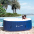 Spa gonflable ovale compact 190 x 120 x 65 cm pour 2 personnes avec filtre à eau et jets de massage x 100 - Température max 40°C