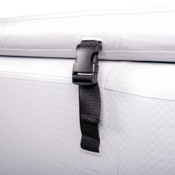 Bain à remous gonflable avec thermostat 135x80x65 cm pour immersion en eau froide ou chaude de 3° à 40°C - Bien-être et détente