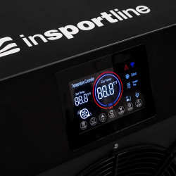 Bain à remous gonflable avec thermostat 135x80x65 cm pour immersion en eau froide ou chaude de 3° à 40°C - Bien-être et détente