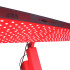 Panneau de luminothérapie infrarouge avec 1000 diodes LED et support mobile - Orientation ajustable