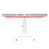 Panneau de luminothérapie à LED rouge avec 750 diodes LED et support sur pied mobile réglable horizontalement et verticalement