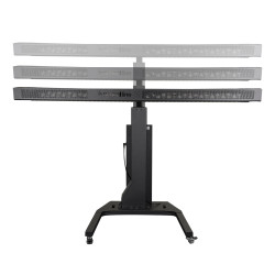 Panneau de luminothérapie à LED rouge avec 750 diodes LED et support sur pied mobile réglable horizontalement et verticalement