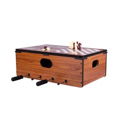 Table de multi-jeux polyvalente - réglable et robuste - format mini
