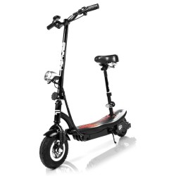 Scooter design rouge Gacrux à énergie verte vitesse max 20 km/h