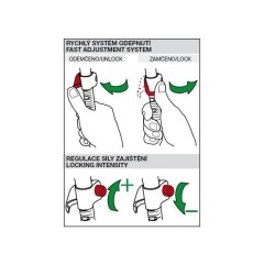 Bâtons de trekking télescopique - antidérapants et légers