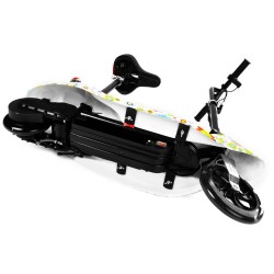 Trottinette électrique PHACT avec siège fleuri pliable