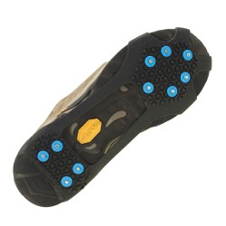 Crampons de glace ou verglas - acier inoxydable avec sangle