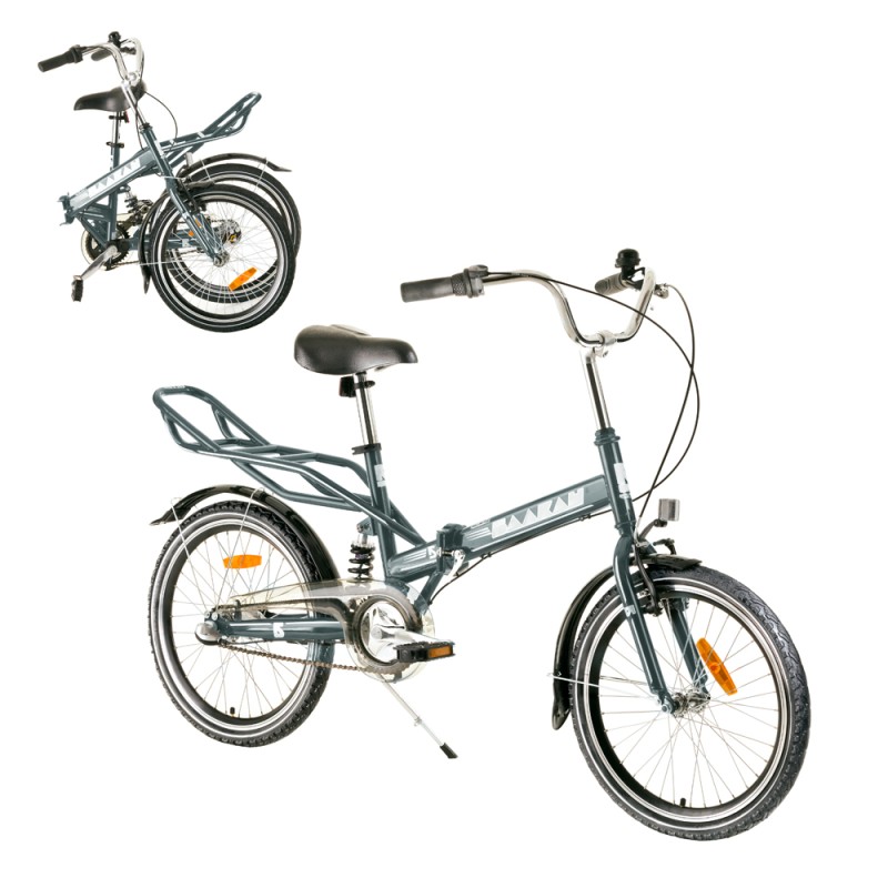 Vélo pliant 20" - Vélo léger et transportable - Deux couleurs