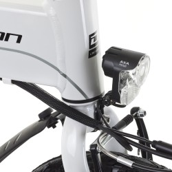 Vélo électrique haut de gamme pliable Devron - Blanc