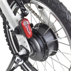 Vélo électrique haut de gamme pliable Devron - Blanc