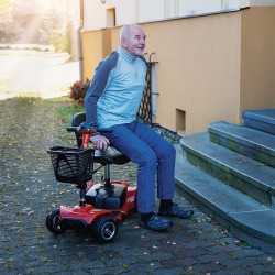 Scooter de mobilité à quatre roues - Scooter pour personne à mobilité réduite
