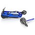 Trottinette électrique NAOS bleue avec ou sans siège pliable