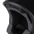 Casque de scooter ouvert et confortable - design noir avec étoile