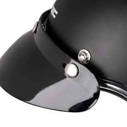 Casque de moto avec visière