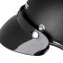 Casque de moto avec visière