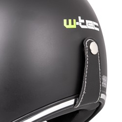 Casque de moto vintage - Casque de moto ouvert brillant ou mat