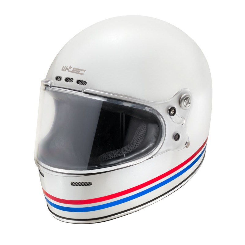 Casque de moto vintage léger