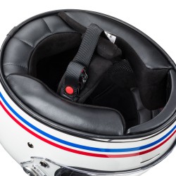 Casque de moto vintage - Casque de moto Café Racer - Élégant pour moto et scooter