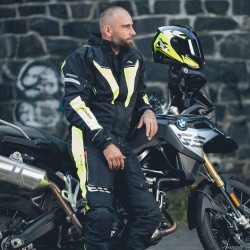 Veste de moto pour homme - Blouson de moto léger et résistant