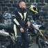 Veste de moto pour homme - Blouson de moto léger et résistant