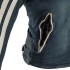 Veste de moto en jean bleu pour homme - Blouson en jeanvintage