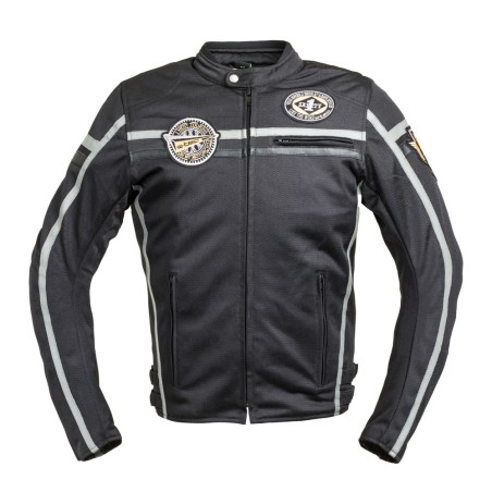 Blouson en polyester pour moto