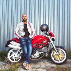 Jeans de moto pour hommes - Pantalon moto avec protections amovibles