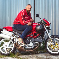 Jeans de moto pour hommes - Pantalon moto avec protections amovibles