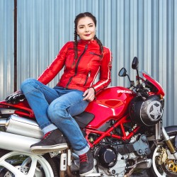 Pantalon de moto en jean pour femme - Jeans moto confortables