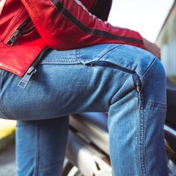 Pantalon de moto en jean pour femme - Jeans moto confortables