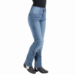 Pantalon de moto en jean pour femmes résistant