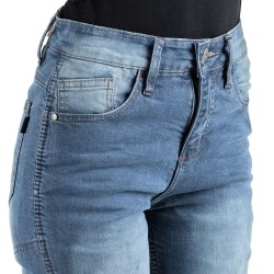 Pantalon de moto en jean pour femme - Jeans moto confortables
