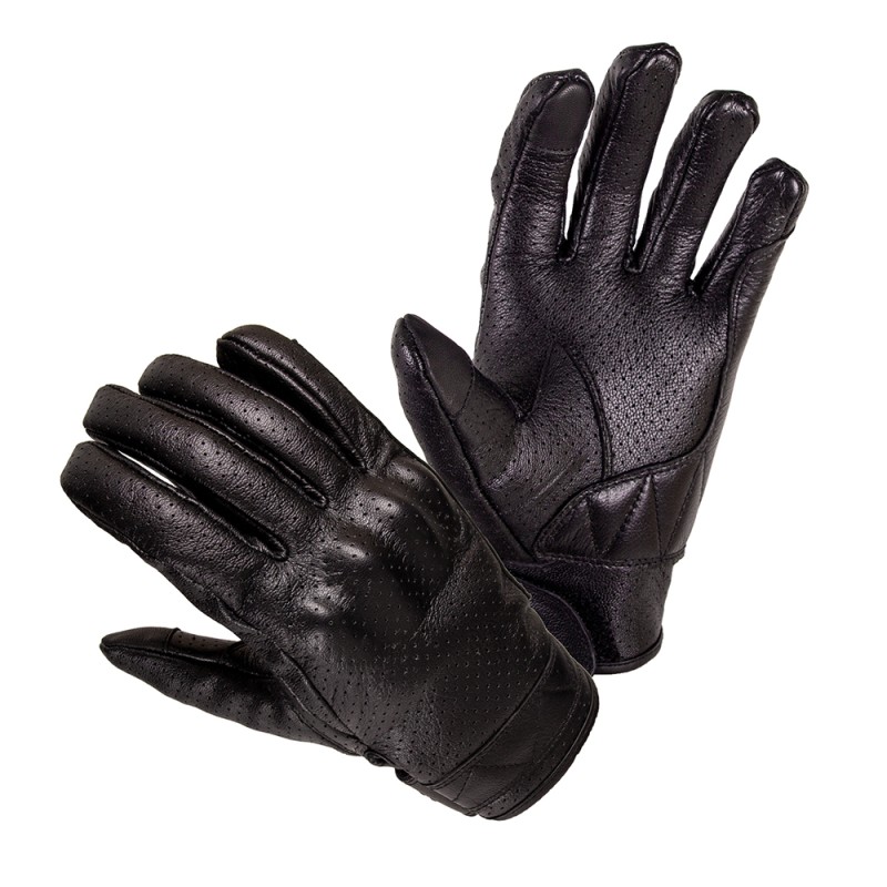 Gants moto en cuir résistants