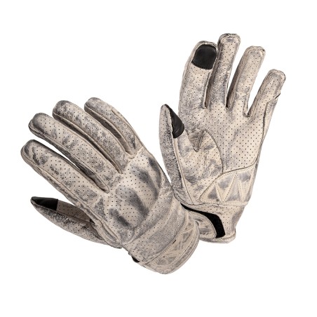 Gants de moto en cuir vintage