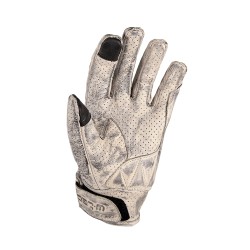 Gants de moto en cuir vintage - Protection moto durable et respirante