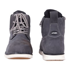 Chaussures de moto en daim ultra-résistantes - Bleu-Gris ou Vert Olive