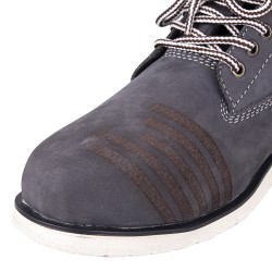 Chaussures de moto en daim ultra-résistantes - Bleu-Gris ou Vert Olive