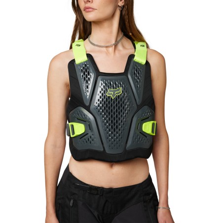 Protection poitrine et dorsale moto pour femme