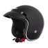 Ensemble vintage - Casque de moto ouvert avec lunettes de moto universelles